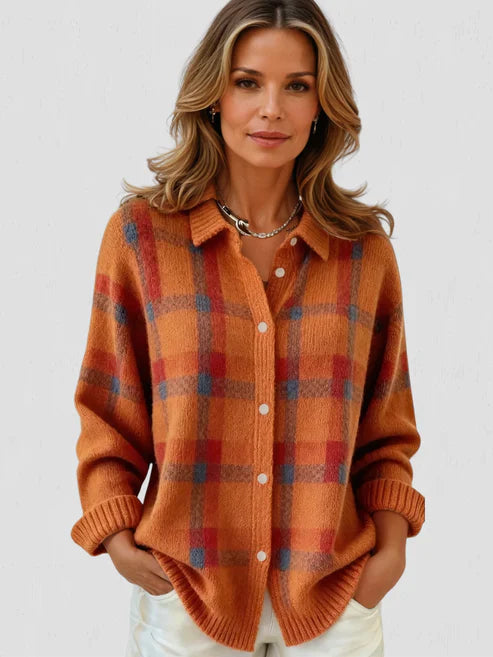 Taylor | RETRO PLAID SWEATER