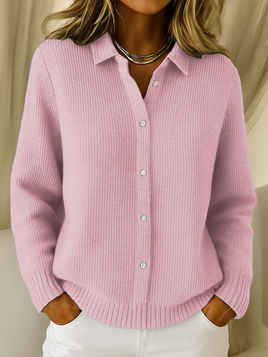 Maeve - Classic Knitted Button Cardigan