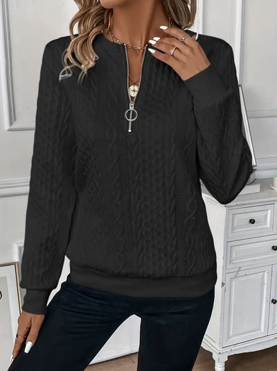 Herald™ - Elegant Jumper with Zip