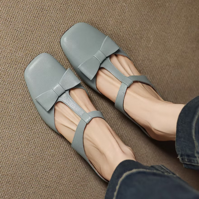 June&Rose™ - Lina Square Toe Slippers