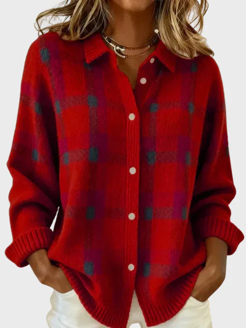 Taylor | RETRO PLAID SWEATER