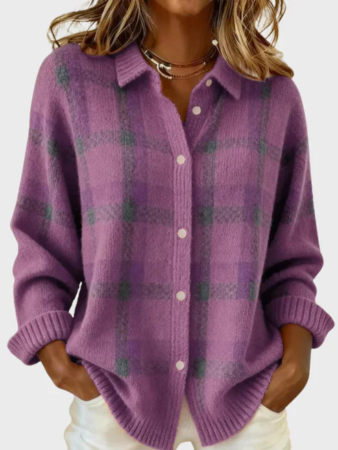 Taylor | RETRO PLAID SWEATER