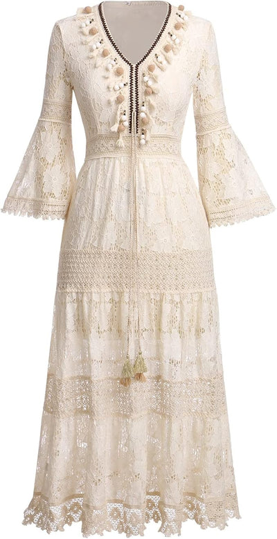 Amary | Boho Lace Dress