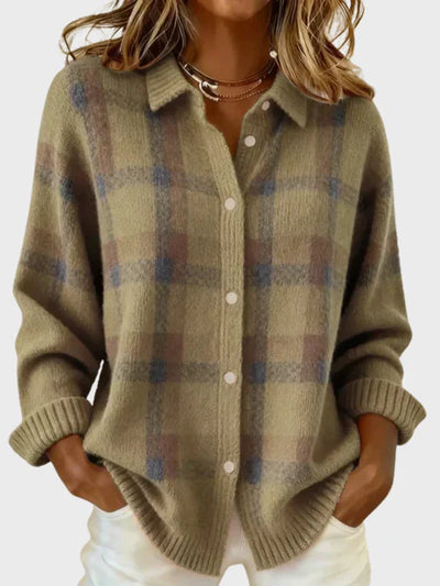 Taylor | RETRO PLAID SWEATER