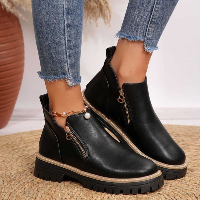 Marianne - Elegant Ankle Boots with Comfortable Fit