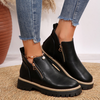Marianne - Elegant Ankle Boots with Comfortable Fit