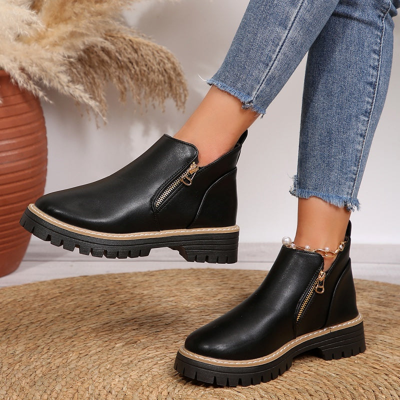 Marianne - Elegant Ankle Boots with Comfortable Fit