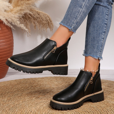 Marianne - Elegant Ankle Boots with Comfortable Fit