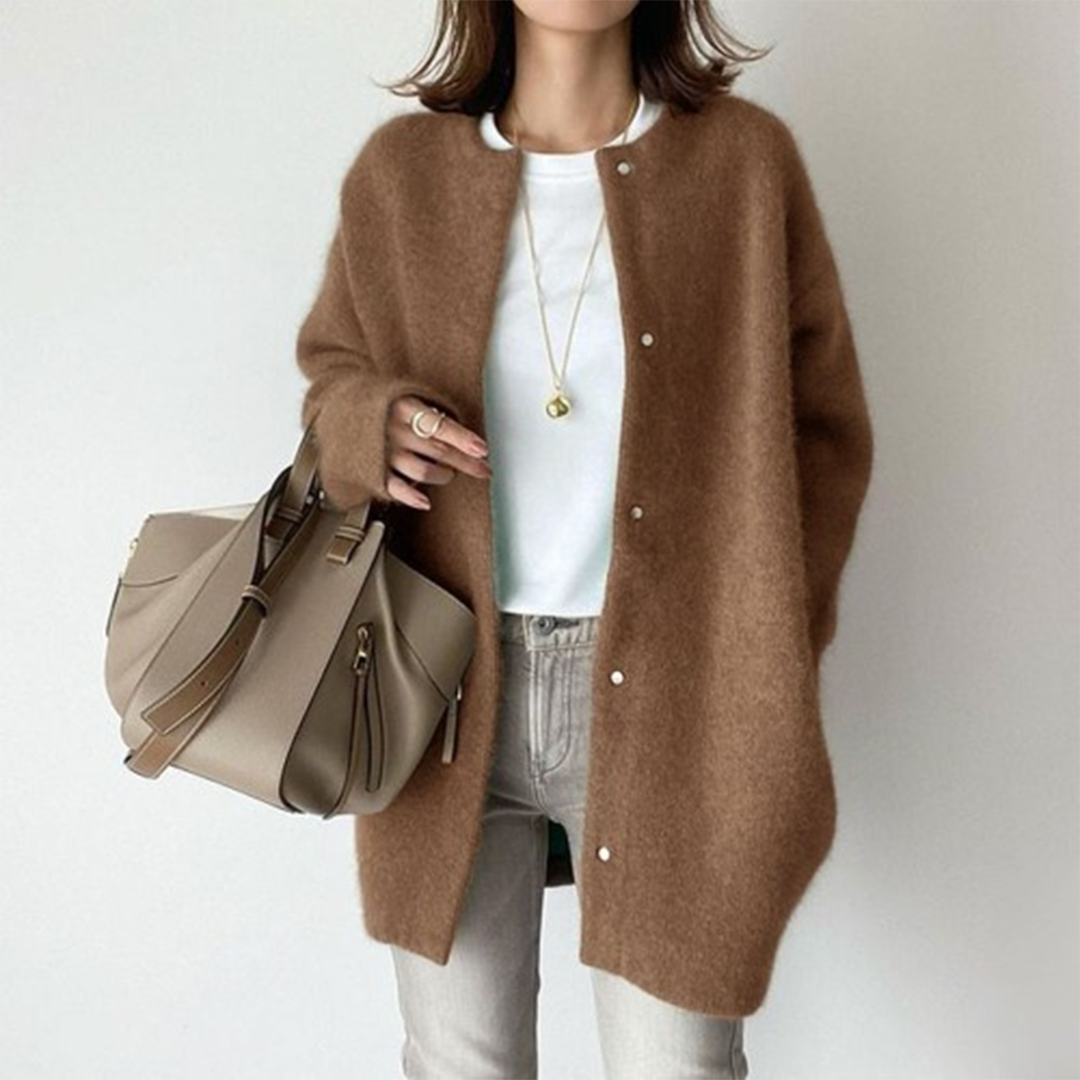 Leah - Refined Layered Cardigan