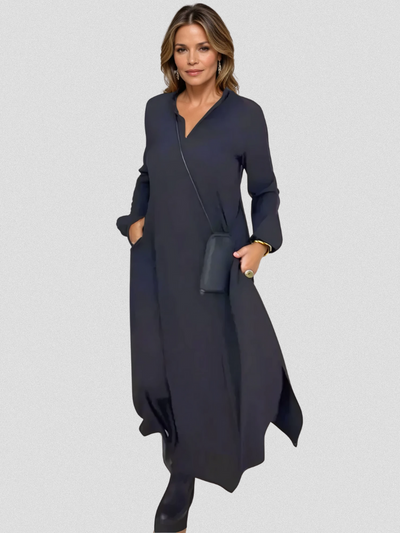 Helen | Maxi Shirt Dress
