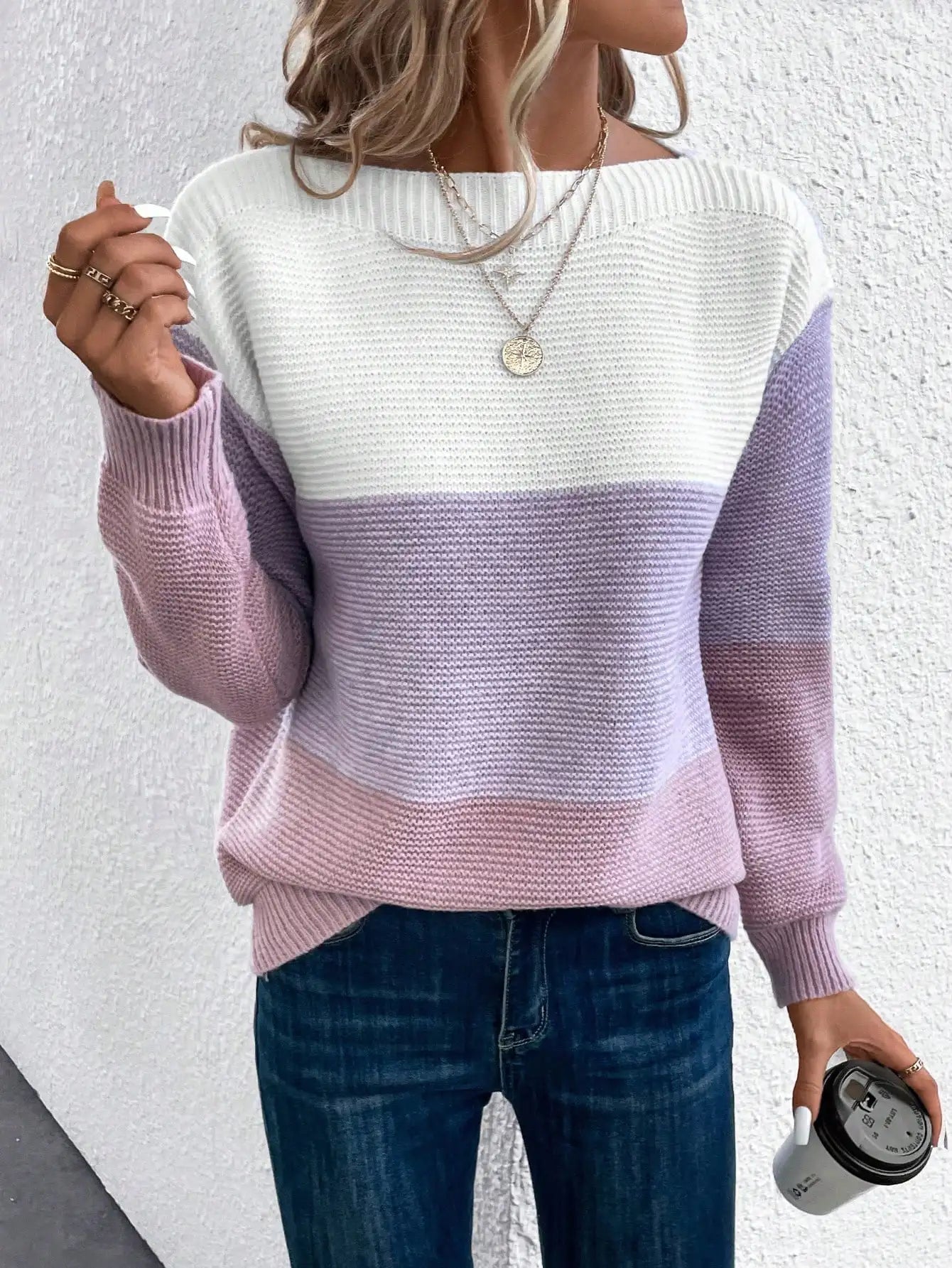 Daphne™ - Ombre Knit Jumper