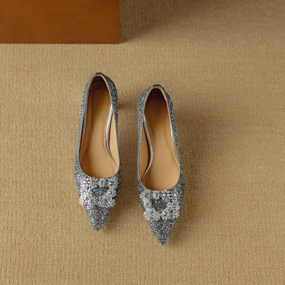 June&Rose™ - Gloria Glitter Pumps