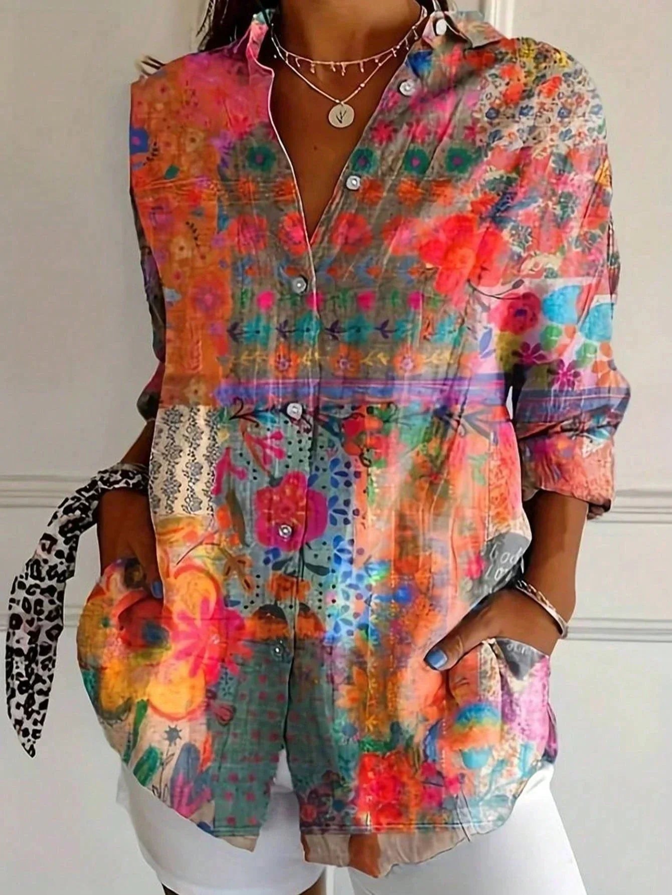 Party Refined Blouse - Flowy