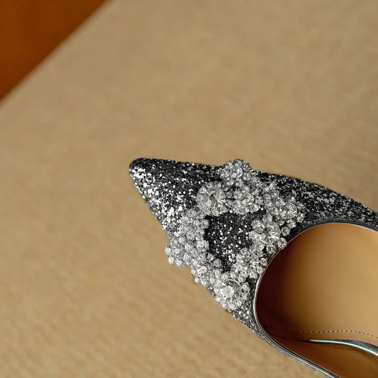 June&Rose™ - Gloria Glitter Pumps