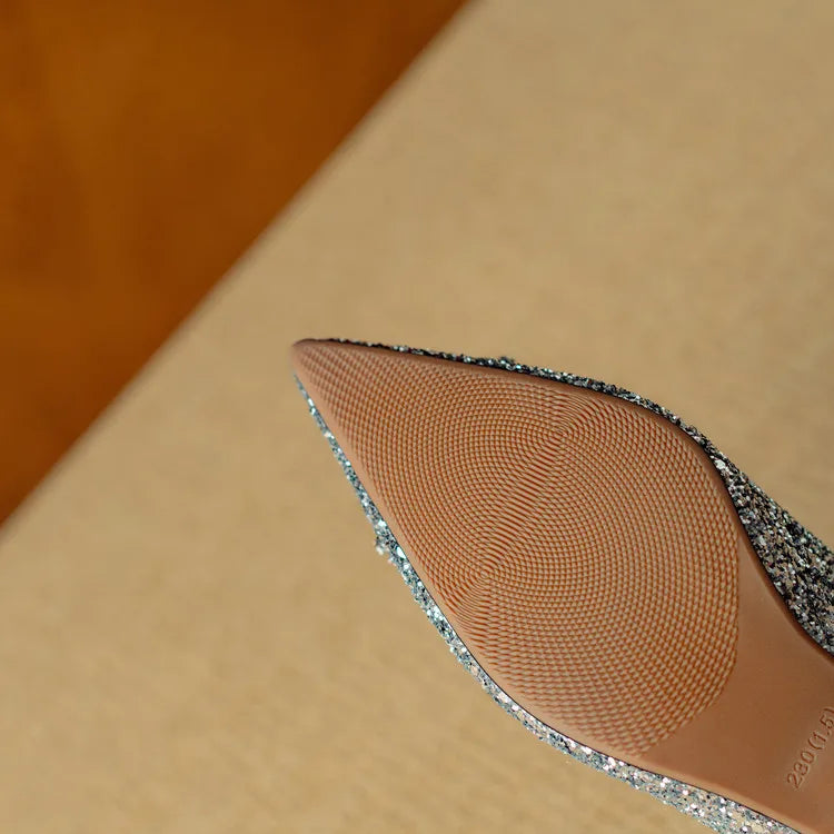 June&Rose™ - Gloria Glitter Pumps