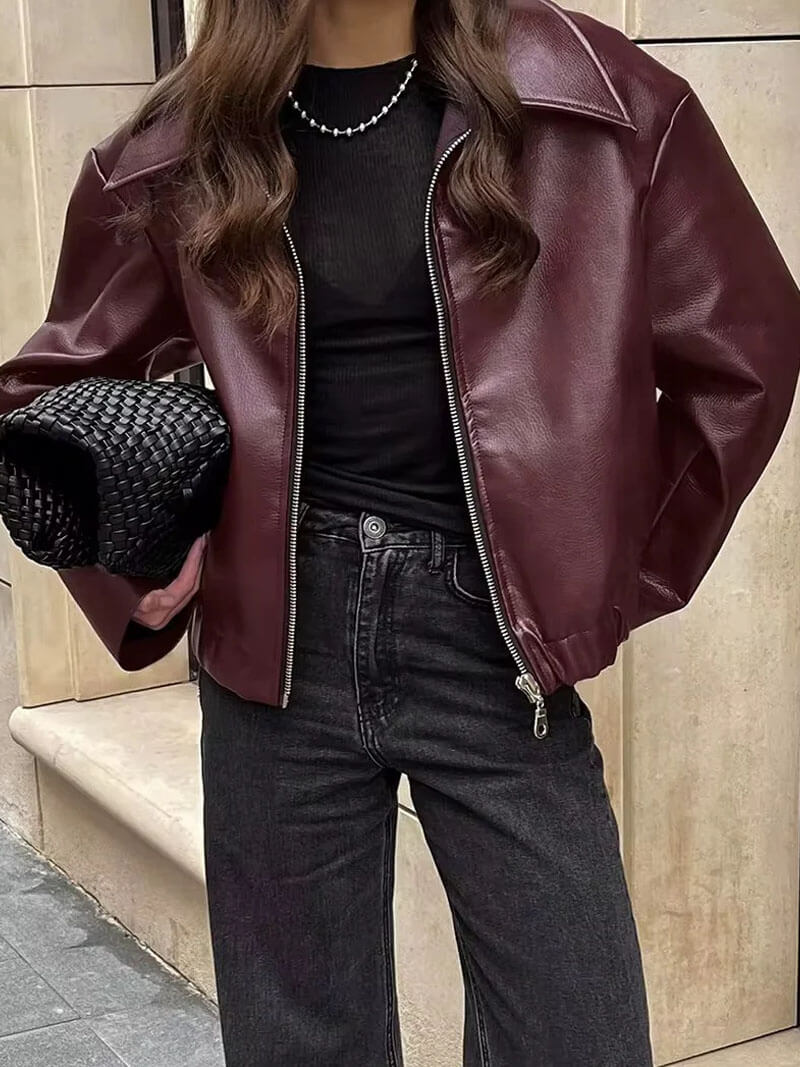 Romy | Leather Jacket