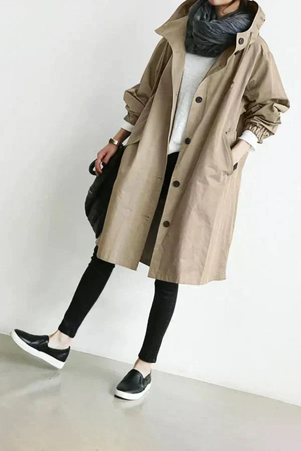 Evelyn – Everyday Rain Cotton Trench