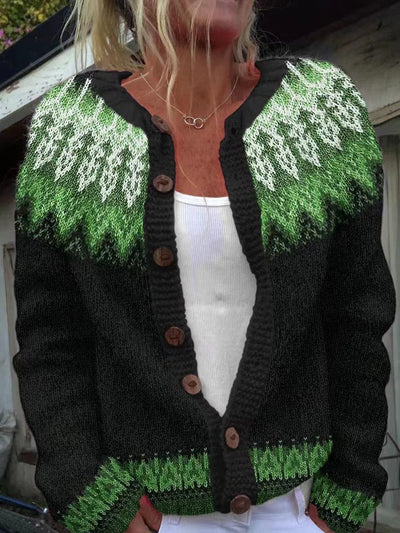 Sadie | Vintage Icelandic Wool Cardigan