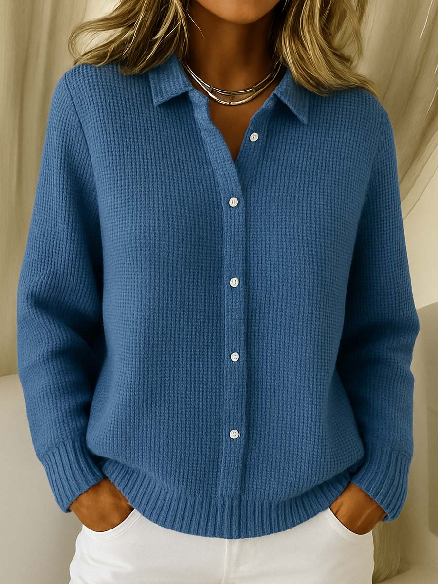 Maeve - Classic Knitted Button Cardigan