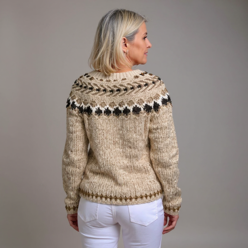 Aubree | Vintage Icelandic Wool Cardigan