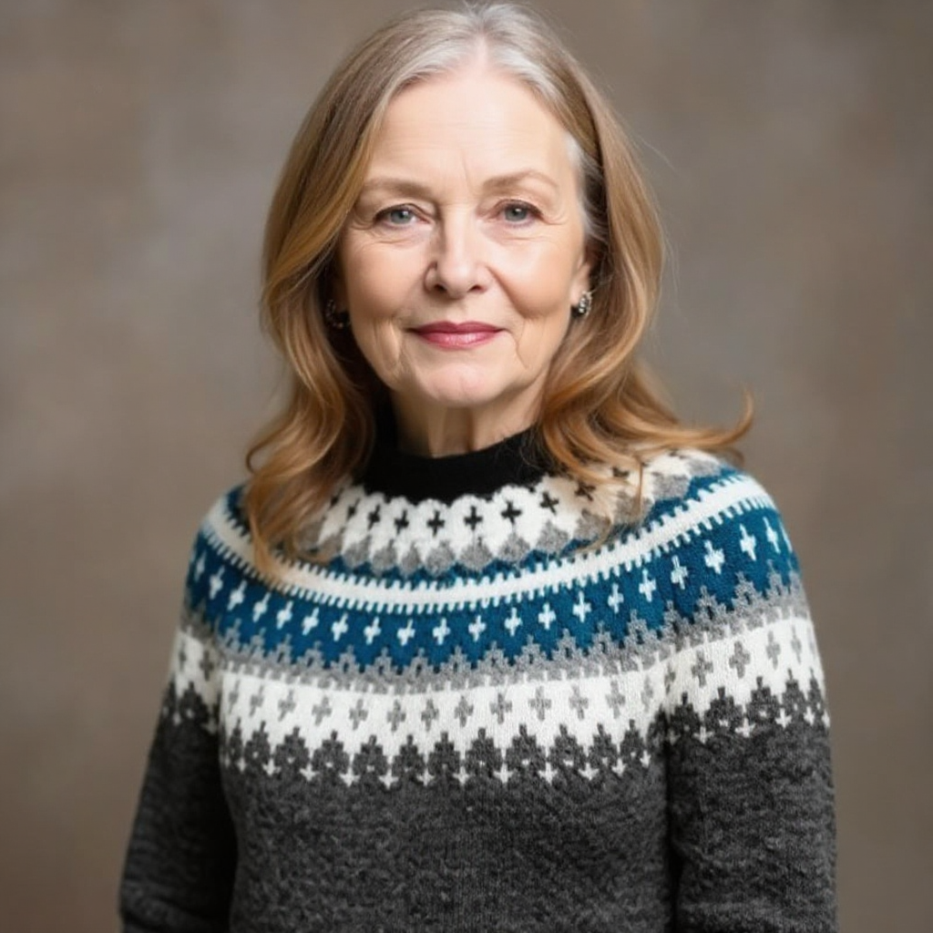 Althea | Vintage Icelandic Wool Sweater