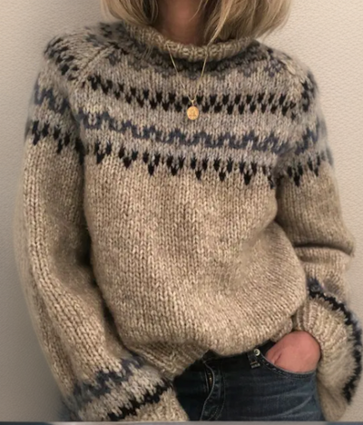 Ashley | Vintage Icelandic Wool Sweater