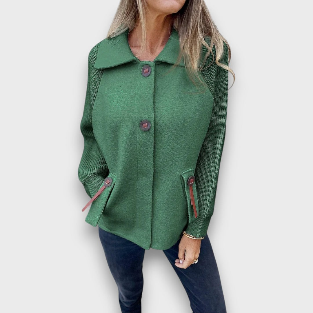 Lunaris | Jacket with Contrasting Sleeves